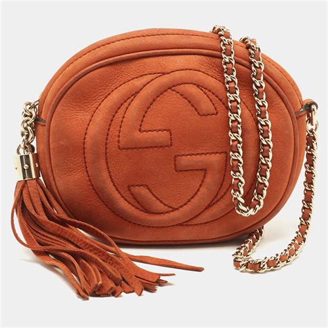 soho gucci nebuck|gucci soho disco bags.